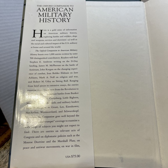 The Oxford‎ Companion to American Military History (1999, Hardcover, Reprint) - Picture 6 of 8
